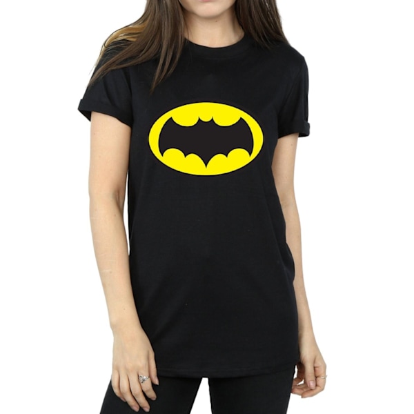 DC Comics Dam/Damer Batman TV-serie logotyp bomull pojkvän Black S