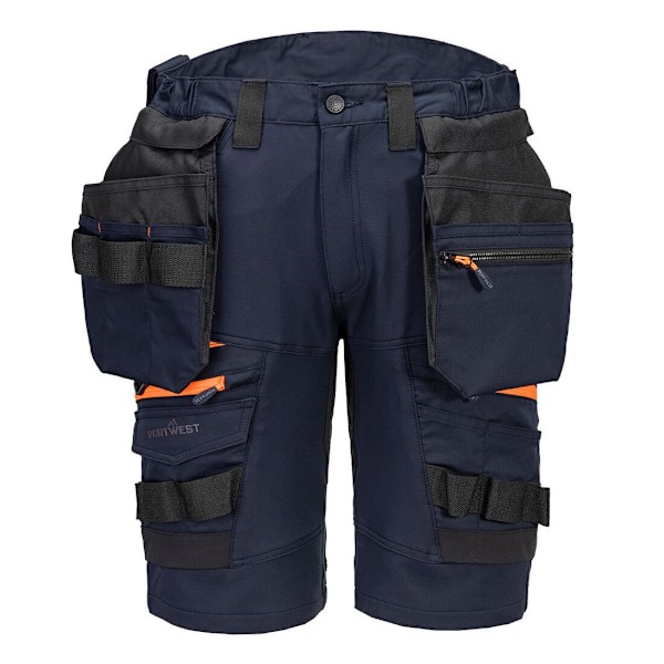 Portwest Herr Holsterfickshorts 42R Mörk Marinblå Dark Navy 42R
