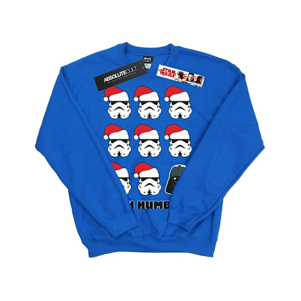 Star Wars Boys Jul Humbug Sweatshirt 12-13 År Royal Blå Royal Blue 12-13 Years