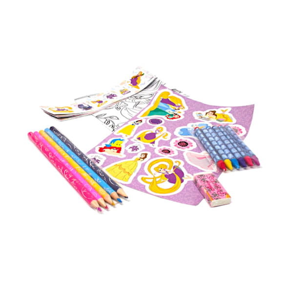 Disney Princess Jättejulkula & Brevpapper Set En Storlek Pink One Size