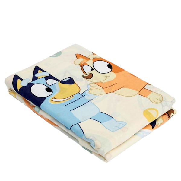 Bluey Ram Duvetöverdrag Set Junior Kräm/Flerfärgad Cream/Multicoloured Junior