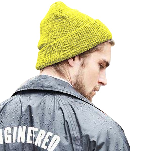 Beechfield Unisex Reflexmössa En storlek Fluorescerande gul Fluorescent Yellow One size