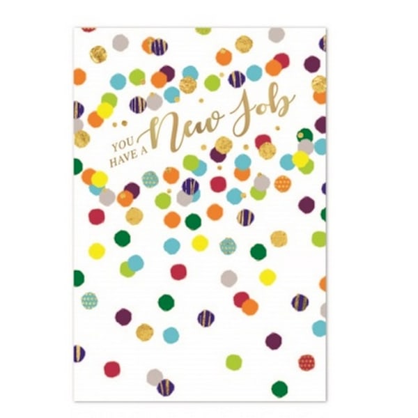 Simon Elvin Grattiskort till nytt jobb (6-pack) One S White/Multicoloured One Size
