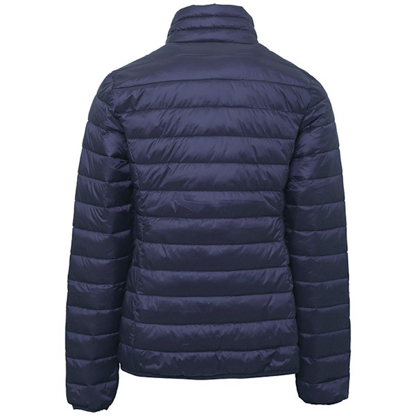 2786 Dam/Kvinnor Terrain Långärmad Vadderad Jacka 2XL Marinblå Navy 2XL