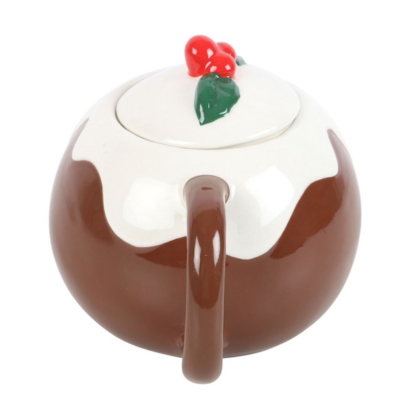 Something Different Jul Pudding Mug En Storlek Brun/Vit Brown/White One Size