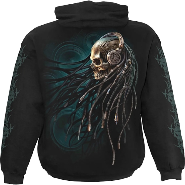 Spiral Direct Unisex Vuxen Dread Rocks Hoodie XL Svart Black XL