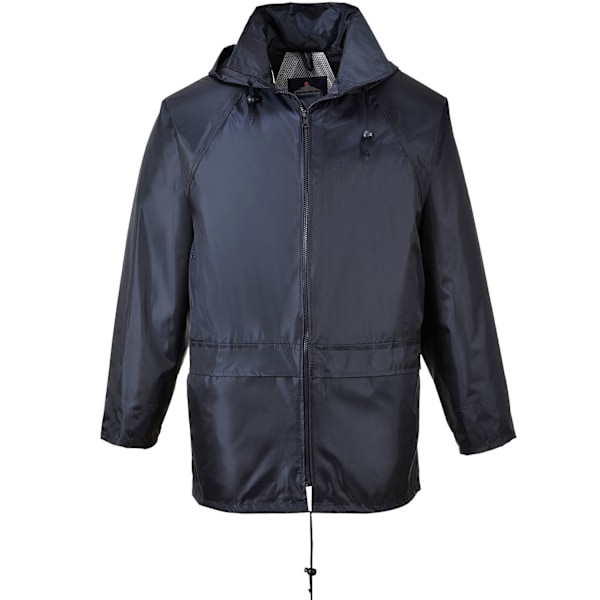 Portwest Unisex Klassisk Regnrock M Marinblå Navy M