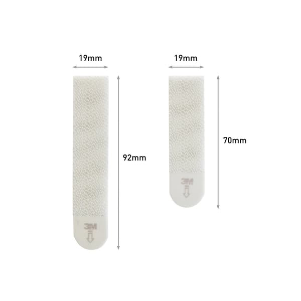 Command Bildhängningsremsor Set, Medium & Large (12-pack) På Multi Colour One Size