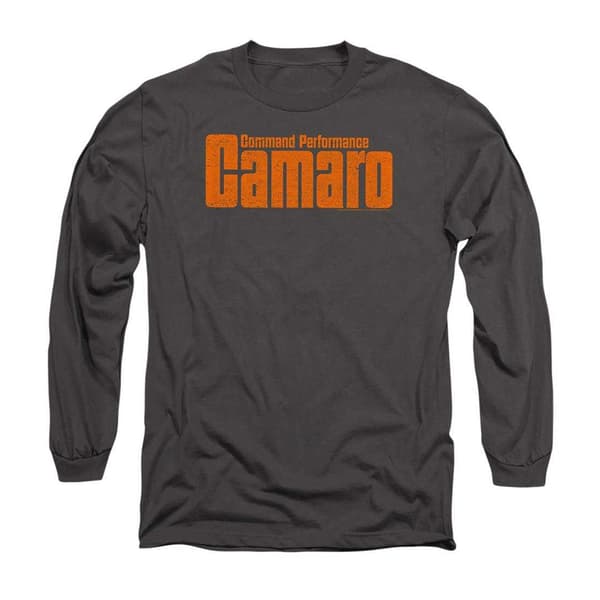 Chevrolet Unisex Vuxen Command Performance Långärmad T-shirt Charcoal L