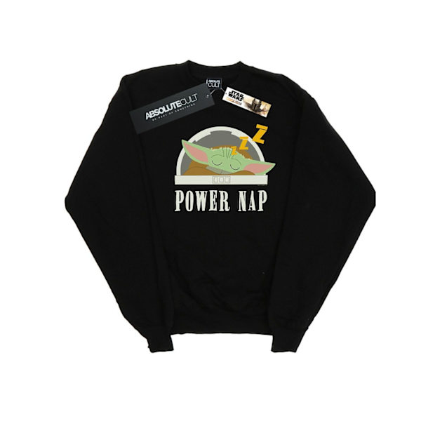 Star Wars The Mandalorian Power Nap Barn Sweatshirt för män 4XL B Black 4XL