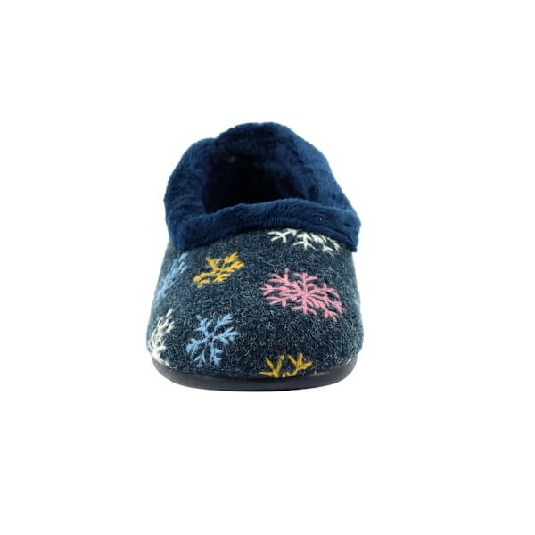 Lunar Dam/Dam Goji Snowflake Tofflor 5 UK Blå Blue 5 UK