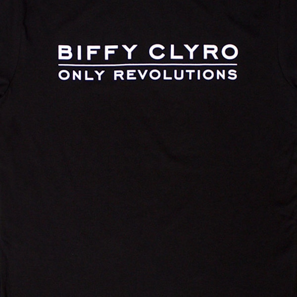 Biffy Clyro Unisex Vuxen Only Revolutions T-Shirt XL Svart Black XL