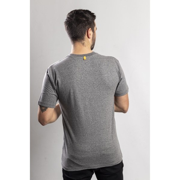 Caterpillar Mens TM Logo Kortärmad T-shirt XXL Mörkgrå Dark Heather Grey XXL