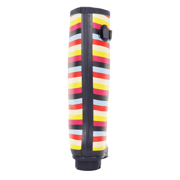 Regatta Womens/Ladies Ly Fairweather II Tall Durable Wellington Multicoloured Stripe 4 UK