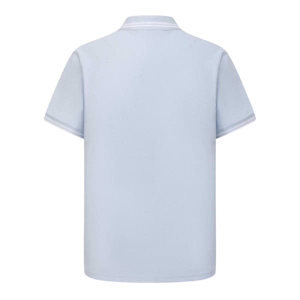 Pretty Green Pikétröja för män med tippad krage S Ljusblå Light Blue S