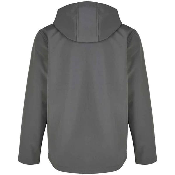 SOLS Race Hooded Soft Shell Jacka för män S Kolgrå Charcoal S