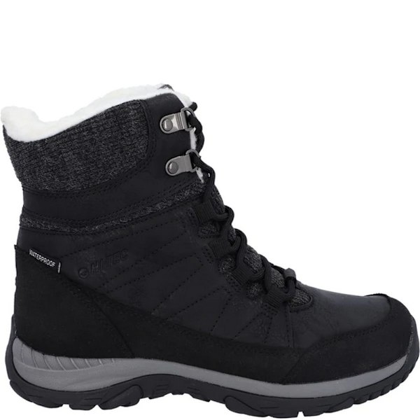 Hi-Tec Riva Mid Boots för Kvinnor/Dam 8 UK Svart Black 8 UK