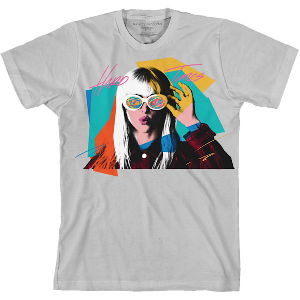 Hayley Williams Unisex Adult Hard Times T-Shirt XXL Grå Grey XXL