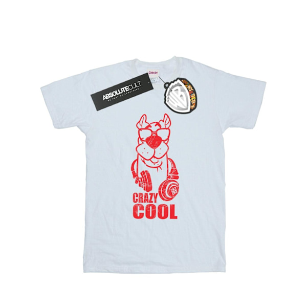 Scooby Doo Boys Crazy Cool T-shirt 12-13 år Vit White 12-13 Years