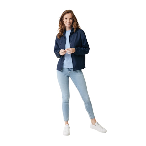 Iqoniq Unisex Vuxen Logan Återvunnen Polyester Lättviktsjacka Navy XS