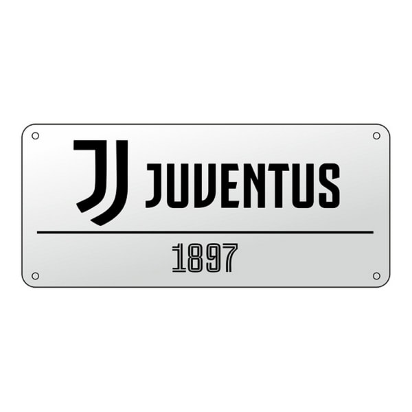 Juventus FC Gatuskylt One Size Vit White One Size