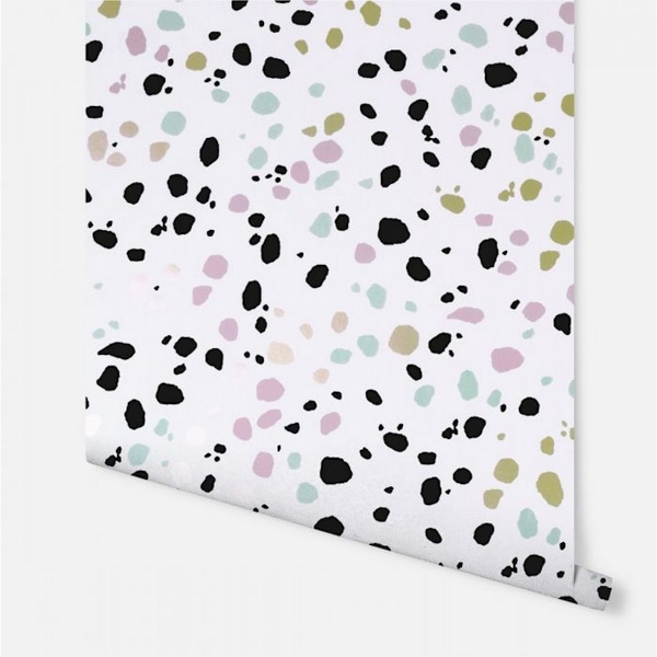 Arthouse Dalmatiner tapet 32,1 fot x 21 tum flerfärgad Multicoloured 32.1ft x 21in