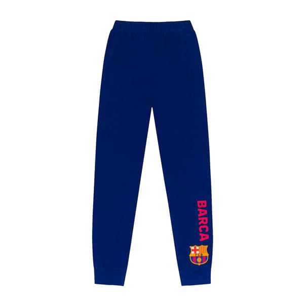 FC Barcelona Lång Pyjamas för Pojkar 11-12 År Reflexblå Reflex Blue 11-12 Years