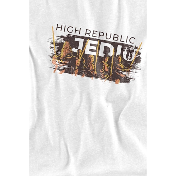 Star Wars: The Acolyte Herr High Republic Jedi Ink Group T-shirt White M