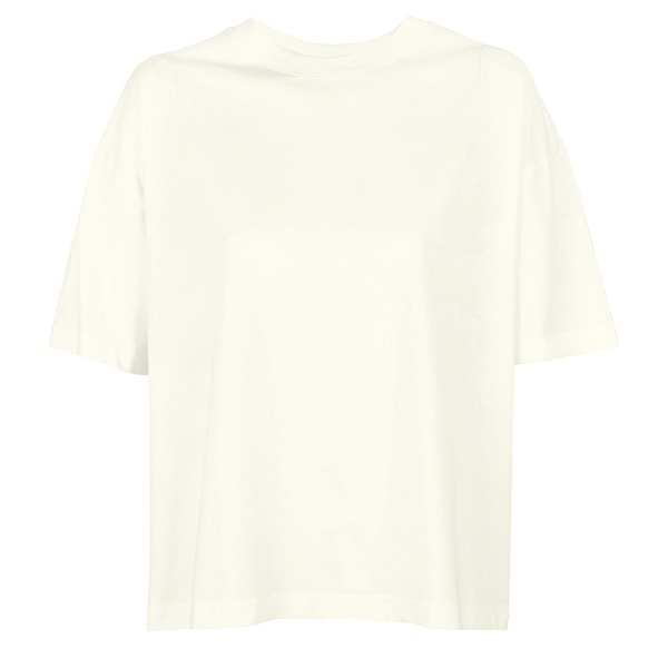 SOLS Dam/Kvinnor Boxy Ekologisk Oversize T-shirt XS Off White Off White XS