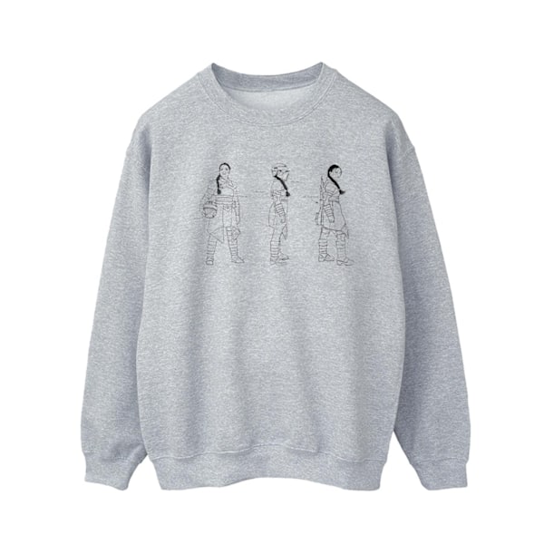 Star Wars Mens The Book Of Boba Fett Fennec Concept Sweatshirt Sports Grey 5XL