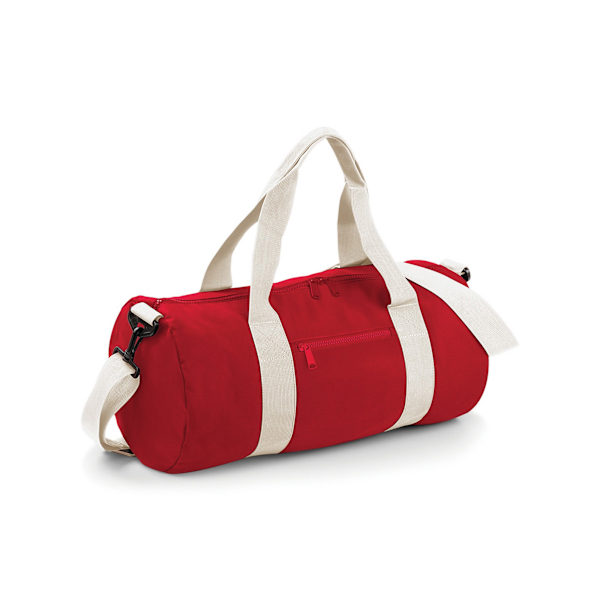 Bagbase Original Duffelväska One Size Classic Röd/Off White Classic Red/Off White One Size