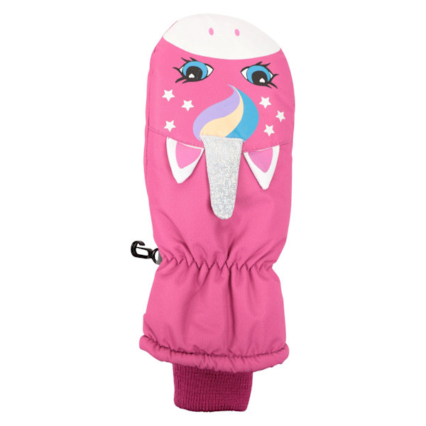 Mountain Warehouse Flickor Critter Unicorn Skidhandskar 7-8 År Pink 7-8 Years