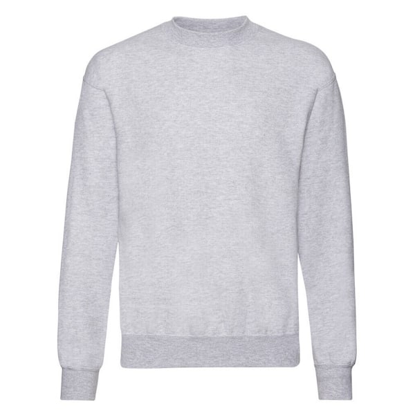 Fruit Of The Loom Herr Sweatshirt med Lätt Droppad Axel M H Heather Grey M