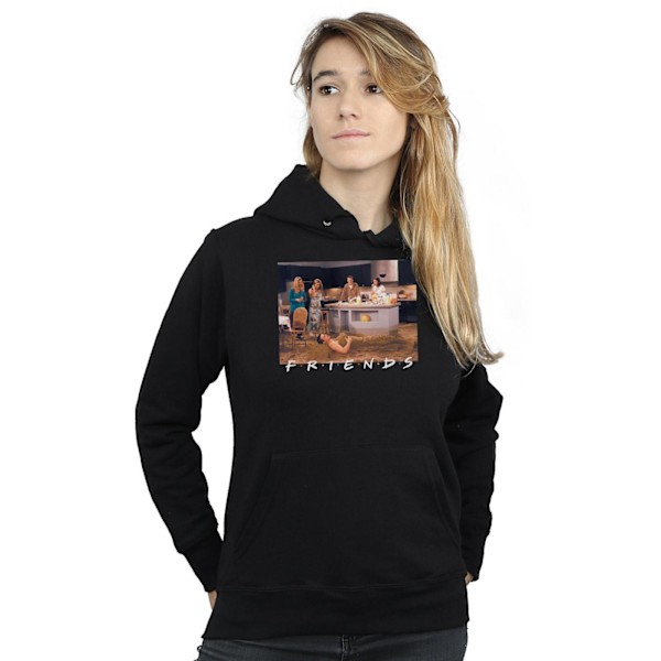 Friends Dam/Damer Joey Mermaid Hoodie L Svart Black L