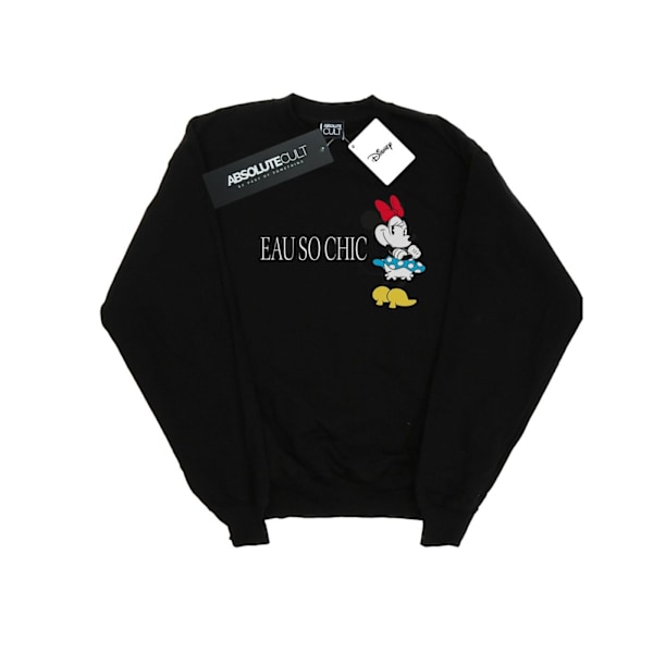 Disney Girls Minnie Mouse Eau So Chic Sweatshirt 7-8 år Svart Black 7-8 Years