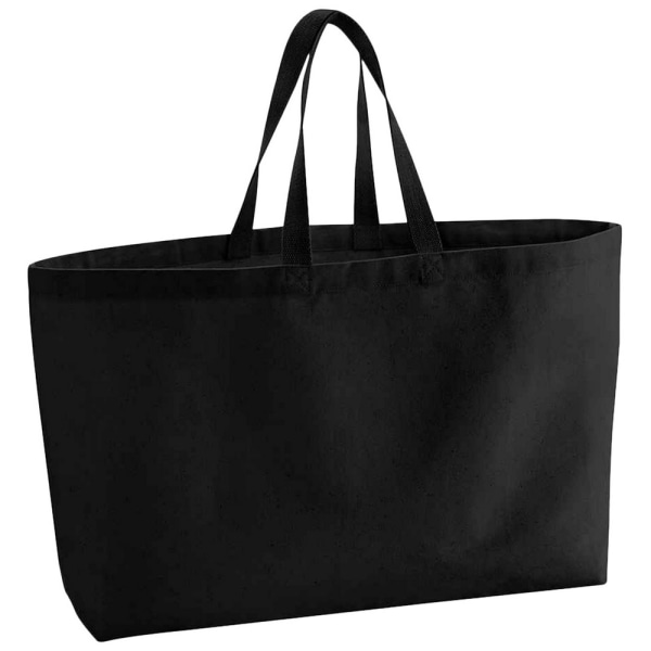 Westford Mill Canvas Oversized Tote Bag One Size Svart Black One Size