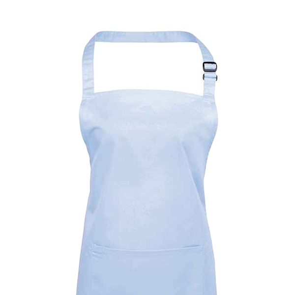 Premier Unisex Vuxen Färger Fickor Full Förkläde En Storlek Ljus B Light Blue One Size