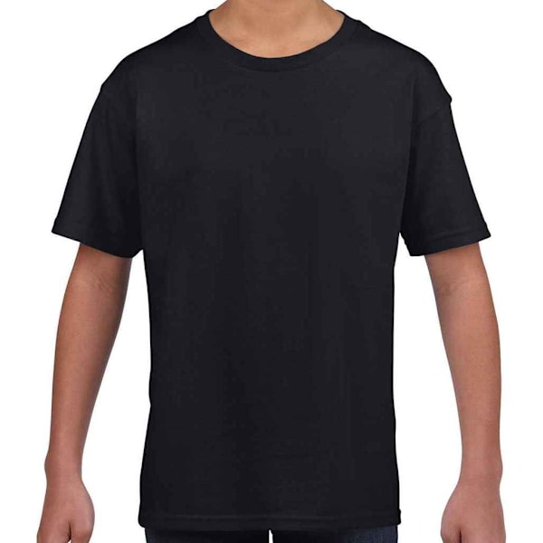 Gildan Softstyle T-shirt för barn 3-4 år Svart Black 3-4 Years