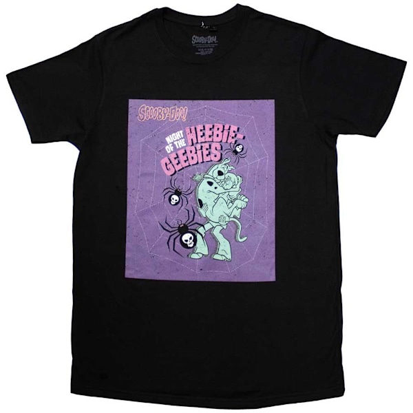 Scooby Doo Unisex Heebie-Geebies T-shirt S Svart Black S