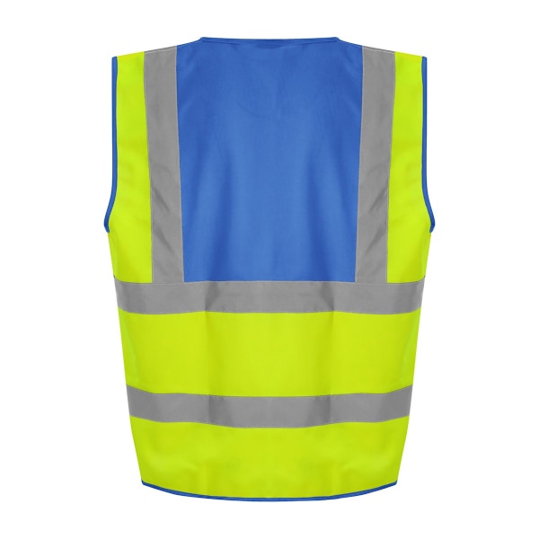PRO RTX Unisex Vuxen Sleeveless Hi-Vis Väst L Hi Vis Gul/Royal Hi Vis Yellow/Royal Blue L