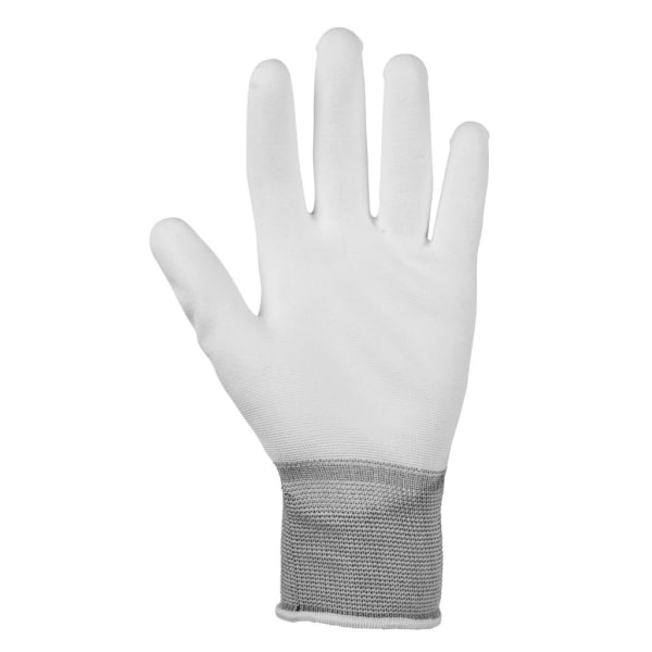 Glenwear Unisex Adults PU-handskar XL Vit White XL