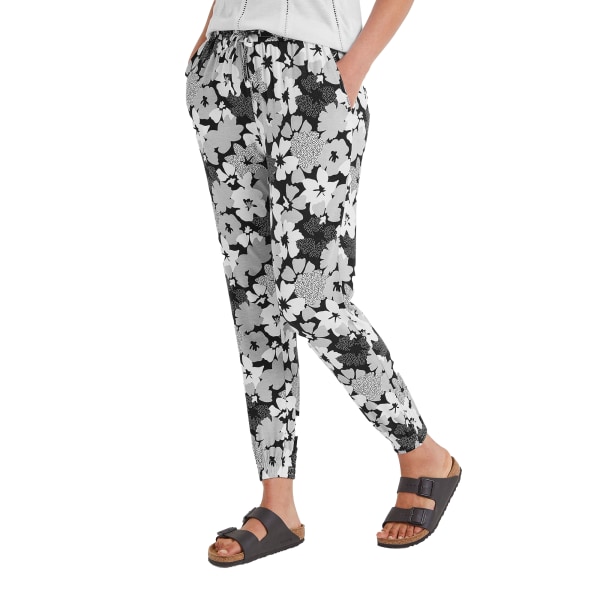 TOG24 Dam/Dam Cambo Floral Byxa 16 UK Svart Black 16 UK