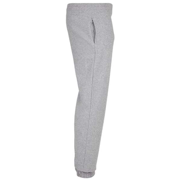 Build Your Brand Herr Fluffiga Joggingbyxor L Ljusgrå Heather Grey L