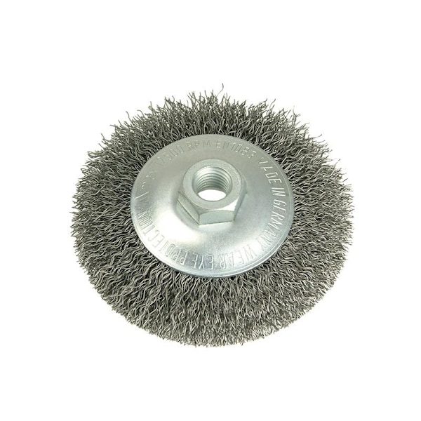 Lessmann Konisk Fasborste 100mm X M14 Hål, 0,35 Ståltråd Multi Colour One Size