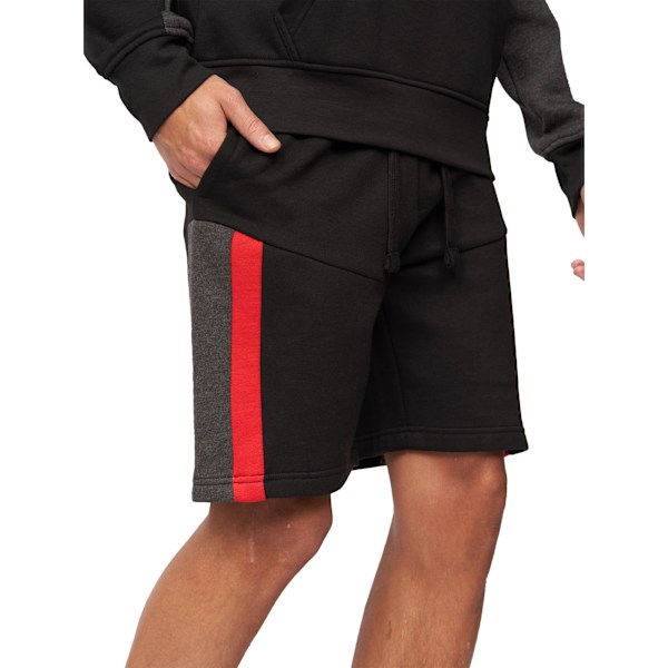 Crosshatch herr Silomane shorts S svart Black S