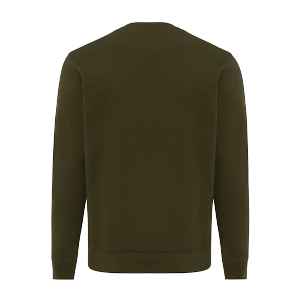 Iqoniq Unisex Vuxen Etosha Återvunnen Bomull Lätt Sweatshirt Khaki Green XL
