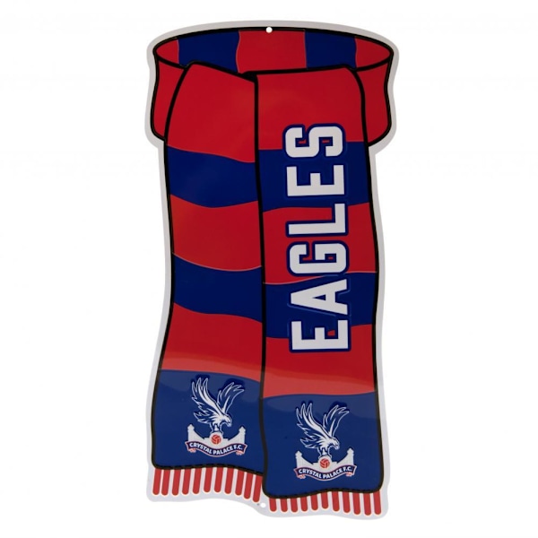 Crystal Palace FC Show Your Colours Dörrskylt One Size Röd/Roya Red/Royal Blue/White One Size