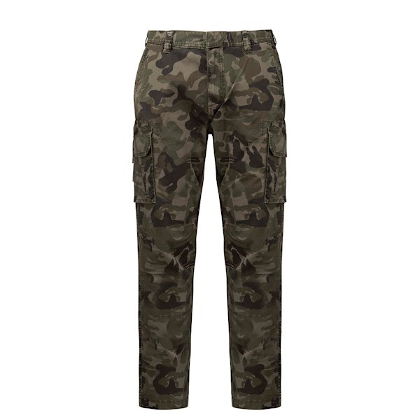 Kariban Unisex Multi-Pocket Cargo Byxor 38R Camouflage Camouflage 38R