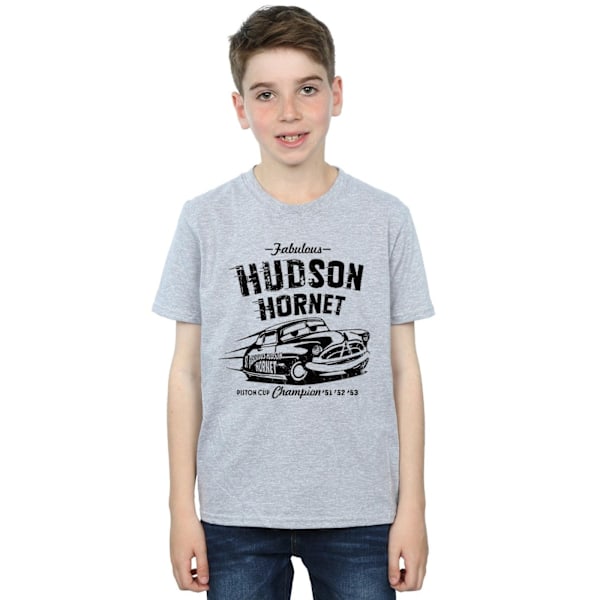 Disney Boys Cars Hudson Hornet T-shirt 9-11 år Sports Grey Sports Grey 9-11 Years