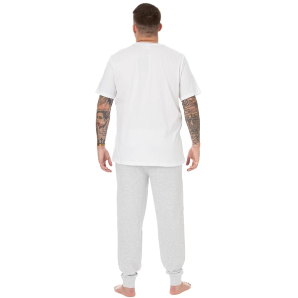 Looney Tunes Herr Logotyp Lång Pyjamas Set S Vit White S
